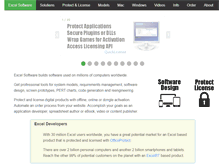 Tablet Screenshot of excelsoftware.com